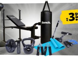 Sportspar: Bench-Sale mit Fitness-Schnäppchen ab 3,99 Euro