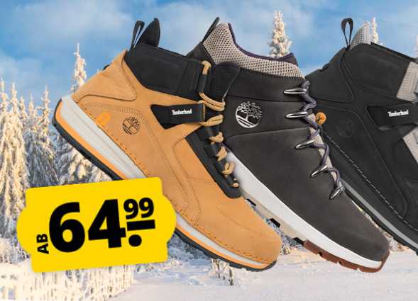 Timberland: Sale bei Sportspar mit Boots ab 64,99 Euro