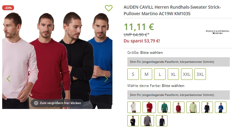 Outlet46: Pulli-Dreierpack für 33,33 Euro frei Haus