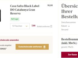 Weinboerse: 12er-Paket „Casa Safra“ aus 2015 für 44,99 Euro frei Haus