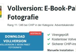 Gratis: Musiknoten-Software und Fotografie-eBooks