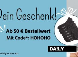 Jeans Direct: Gratis-Socken ab 50 Euro Warenwert