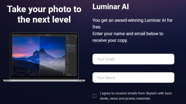 Gratis: Luminar AI für kurze Zeit zum Nulltarif