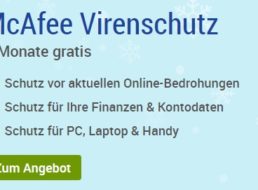 Gratis: 3 Monate „McAfee Multi-Access“ für 0 Euro