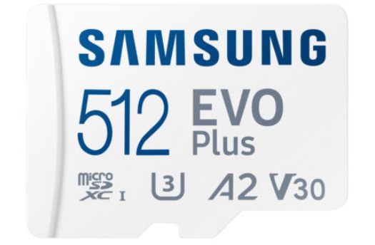 Ebay: Samsung Evo microSDXC mit 512 GBYte für 41,99 Euro