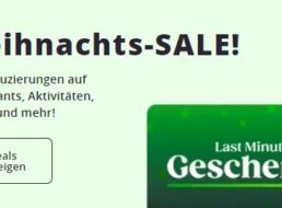 Last-Minute-Geschenke: Groupon & Ebay mit Gutscheinen