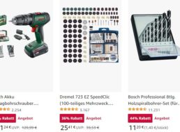 Bosch: Sale bei Amazon mit Schnäppchen ab 8,83 Euro