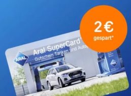 Groupon: Aral-Supercard über 42 Euro für 40 Euro