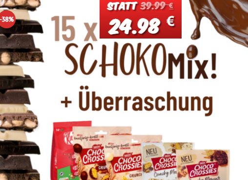 Dealclub: Schoko-Überraschungsbox für 29,88 Euro frei Haus