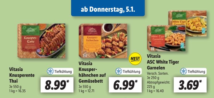 Lidl: Asia-Spezial mit Spezialitäten ab 49 Cent