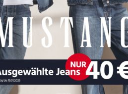 Jeans Direct: Mustang-Jeans für 40 Euro frei Haus