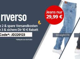 Jeans Direct: Riverso-Jeans für 29,99 Euro