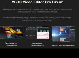 Gratis: „VSDC Video Editor Pro“ via Heise zum Nulltarif