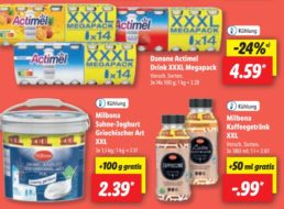 Lidl: XXL-Woche mit Großpackungen zu Schnäppchenpreisen