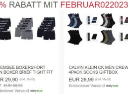 Ebay: 12 Prozent Rabatt auf Top-Modemarken