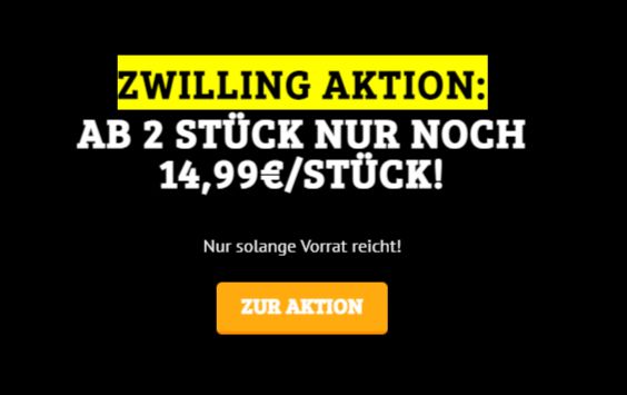 Dealclub: Zwilling-Sale mit Extra-Rabatt ab zwei Artikeln