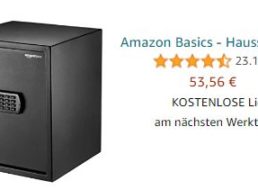 Amazon: Haussafe mit 15,3 Kilogramm Gewicht für 53,56 Euro