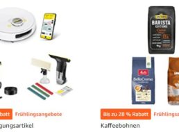 Amazon: Frühlingsangebote mit Lebensmitteln, Technik und mehr