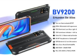 Blackview BV9200: Outdoor-Handy mit TÜV-Zertifizierung für 296,99 Euro