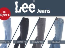 Lee: Jeans ab 49,99 Euro frei Haus via „Jeans Direct“