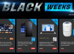 Medion: Black Week mit Technik ab 9,95 Euro