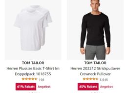 Tom Tailor: Sale bei Amazon mit Mode ab 5,54 Euro