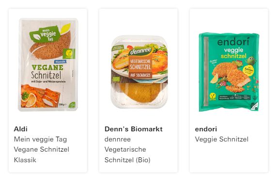 Veggie-Schnitzel: Aldi-Produkt kann im Test punkten