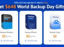 Gratis: Vollversionen zum „World Backup Day“ geschenkt