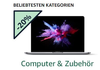 Warehouse-Deals: 20 Prozent Rabatt auf reduzierte Retouren bei Amazon