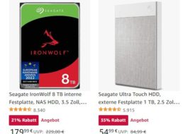 Amazon: Speicher-Schnäppchen zum „World Backup Day“