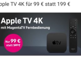 Mein Magenta: „Apple TV 4K“ für 99 Euro