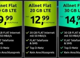 Vodafone-Netz: LTE-Flats ohne Einrichtungsgebühr ab 9,99 Euro