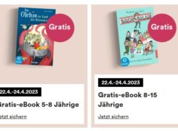 Gratis: eBooks für Kinder zum „Welttag des Buches“