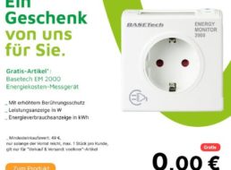 Gratis: Energiekosten-Messgerät bei Völkner ab 49 Euro geschenkt