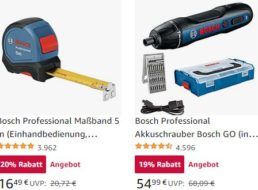 Amazon: „Bosch Professional“ für eine Woche mit Rabatt