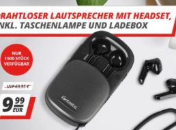 Druckerzubehoer.de: In-Ear-Kopfhörer mit Ladecase für 9,99 Euro