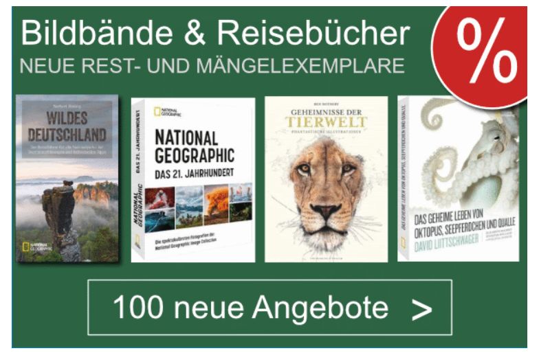 Terrashop: Restbestände von "National Geographic" mit Rabatt