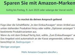 Amazon: Über 500 Eigenmarken-Artikel mit 40 Prozent Rabatt