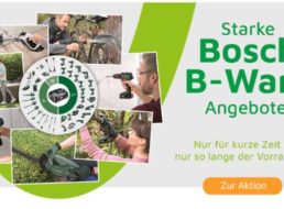 Bosch: B-Ware-Sale bei Völkner mit Angeboten ab 29,99 Euro