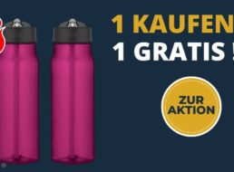 Dealclub: Doppelpack Thermos Trinkflasche für 9,99 Euro