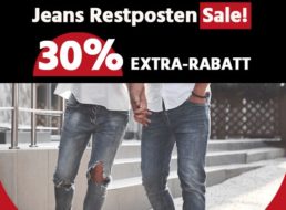 Jeans Direct: 30 Prozent Rabatt im „Restposten-Sale“