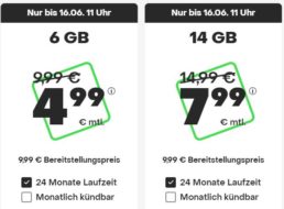 LTE-Flat: 6 GByte mit Telefonflat für 4,99 Euro