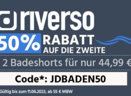 Riverso: Badeshorts im Doppelpack für 44,99 Euro frei Haus