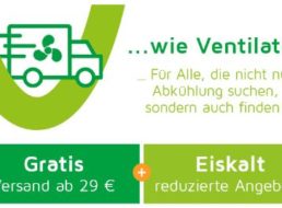 Völkner: Ventilatoren und Klimageräte mit Gratis-Versand