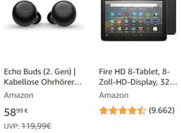 Amazon: Echo Buds 2 jetzt für 58,99 Euro