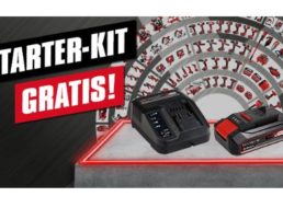 Völkner: Einhell X-Change Starter-Kit zu Aktionsprodukten geschenkt