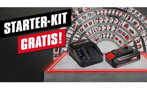 Völkner: Einhell X-Change Starter-Kit zu Aktionsprodukten geschenkt