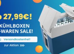 Dealclub: Elektrische Kühlboxen als B-Ware ab 27,99 Euro