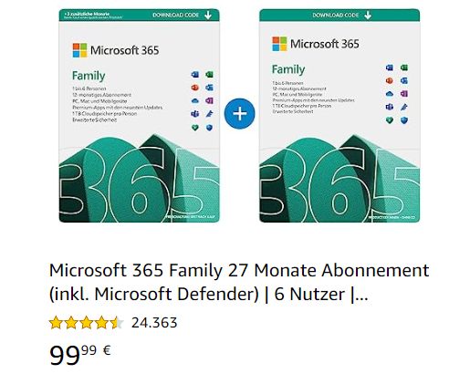 Prime Day: "Software Deals" mit Microsoft 365 und mehr