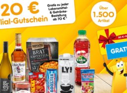 Netto Online: 20 Euro Gutschein zum Einkauf über 70 Euro